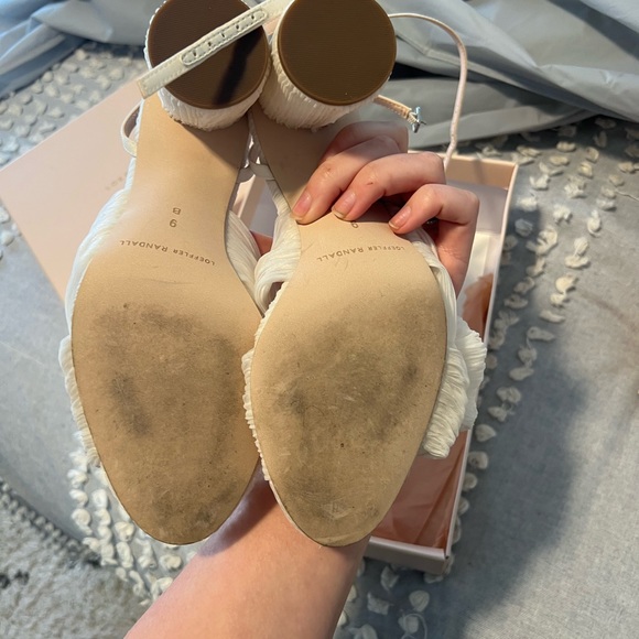 Loeffler Randall Camellia Knotted Sandal in Pearl - Picture 8 of 8